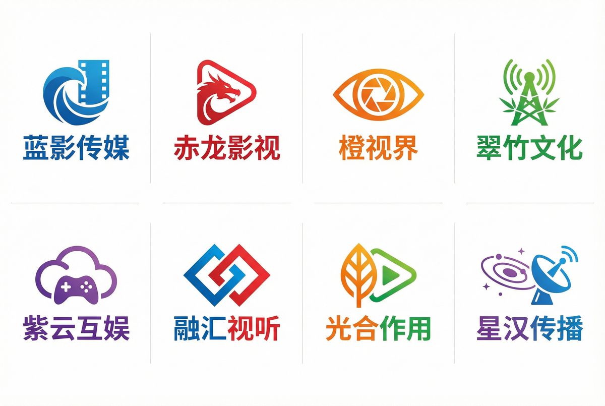 黑料视频 - 合作影视品牌Logo墙